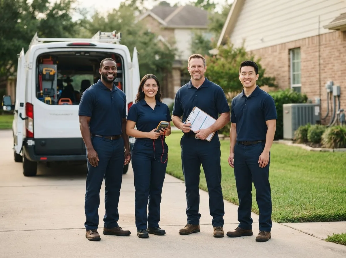 Certified HVAC technician near Russellville, AR